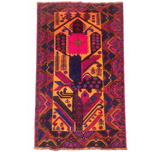 Khal Mudi Handmade Rug – Vibrant Floral Tribal Design – 2.2 Mtr (4x6 Ft)
