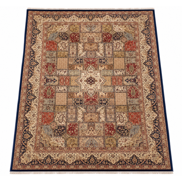 Persian D Handmade Rug – Multicolor Patchwork Persian Design – 8x10 Ft