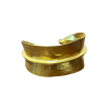 Handmade Golden Fulani Bracelet – West African Tribal Statement Jewelry