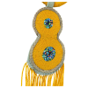 Colorful African Beaded Necklace – Handmade West African Statement Jewelry