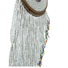Handcrafted Multicolor African Beaded Necklace – West African Artisan Jewelry