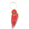 Vibrant African Beaded Statement Necklace – Handmade West African Jewelry
