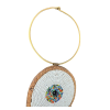 Handcrafted Multicolor African Beaded Necklace – West African Artisan Jewelry