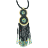 Colorful African Beaded Necklace – Handmade West African Statement Jewelry