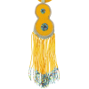 Colorful African Beaded Necklace – Handmade West African Statement Jewelry