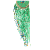 Vibrant West African Beaded Necklace – Handmade Colorful Statement Jewelry