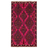 Khal Mudi Handmade Rug – Vibrant Magenta Geometric Medallion Design – 2.2 Mtr (4x6 Ft)