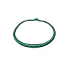 Green Traditional African Leather Necklace – Handmade Tribal Boho Jewelry
