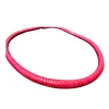 Handcrafted Pink African Braided Leather Necklace – Tribal Boho Statement Jewelry