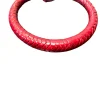 Braided Pink Leather Bracelet – Handmade African-Inspired Women’s Jewelry