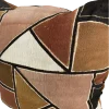 Brown Mudcloth Pillow Cover: Double Sided African Bogolan Fani Fabric