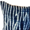 African Indigo Pillow Cover: Blue Mudcloth, Boho Decor