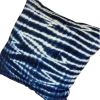African Indigo Pillow Cover: Blue Mudcloth, Boho Decor