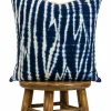 African Indigo Pillow Cover: Blue Mudcloth, Boho Decor