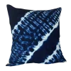Handmade African Indigo Pillow Cover: Blue Mudcloth, Boho Decor