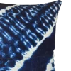 Handmade African Indigo Pillow Cover: Blue Mudcloth, Boho Decor