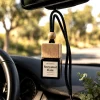 Bergamot Rain Car Freshener – 0.5 Oz Long-Lasting Air Freshener