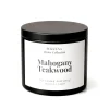 Mahogany Teakwood Scented Candle – 8 Oz Long-Lasting Home Fragrance