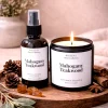 Mahogany Teakwood Scented Candle – 8 Oz Long-Lasting Home Fragrance