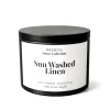 Sun Washed Linen Scented Candle – 8 Oz Home Fragrance
